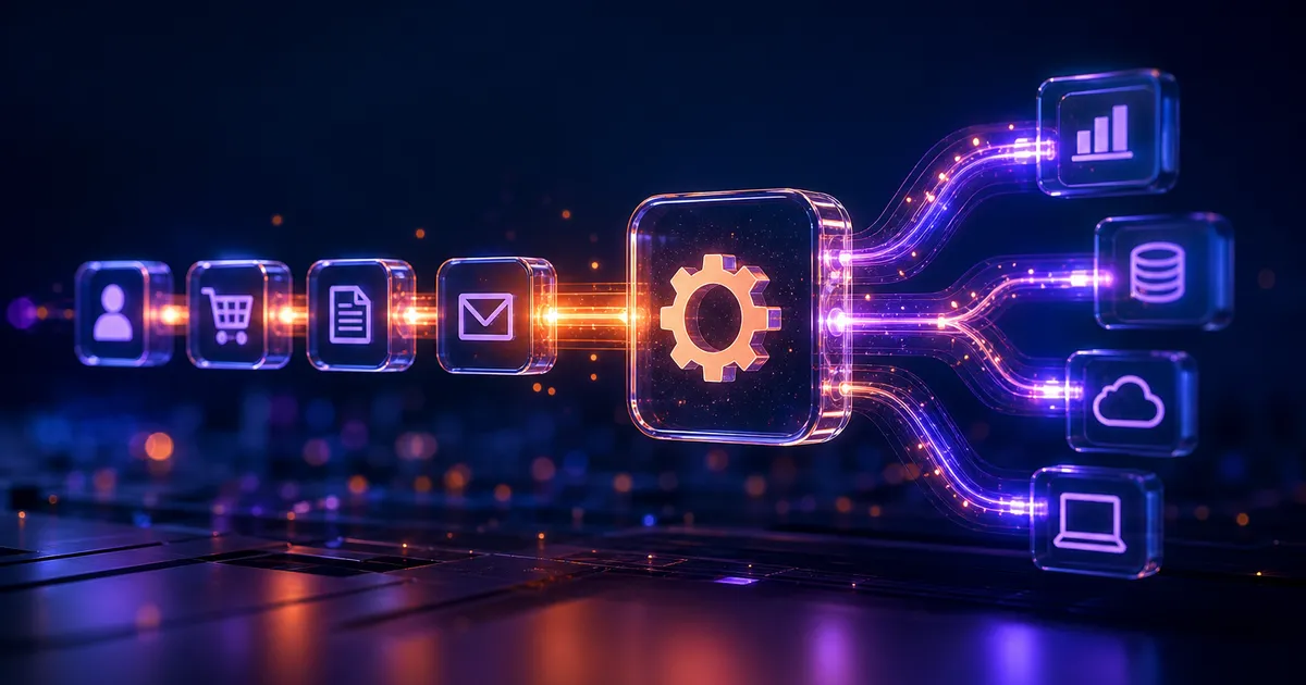 Automating workflows with event-driven integrations