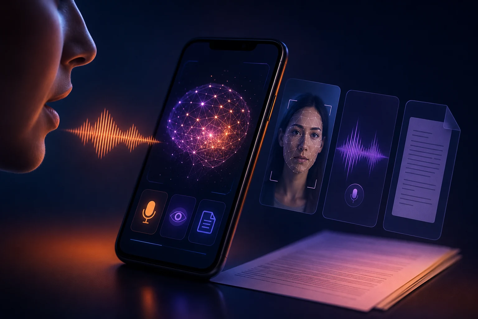 Multimodal AI in mobile apps: vision, voice, and documents