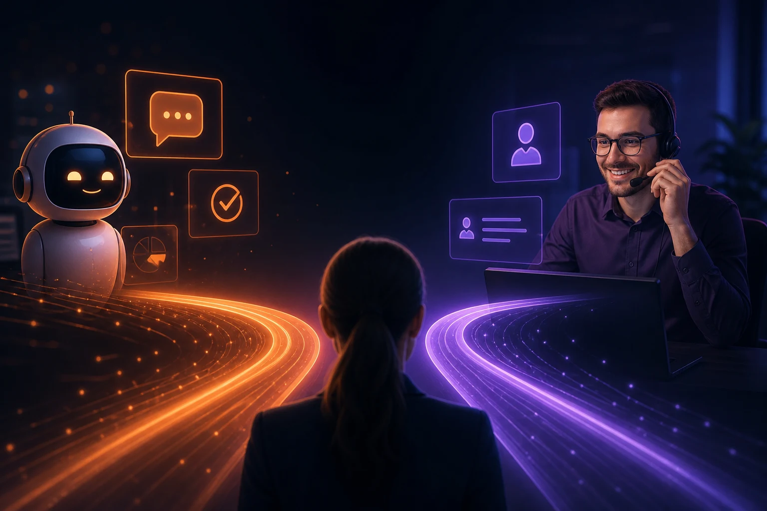 AI for customer support: automate vs escalate